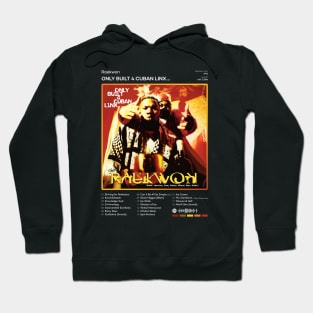 Raekwon - Only Built 4 Cuban Linx... Tracklist Album Hoodie